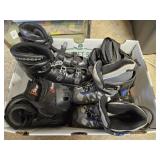 Skates SZ 8 & 10 Pads & Bags