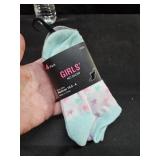 4 PK Girls Socks Shoe SZ 10/4