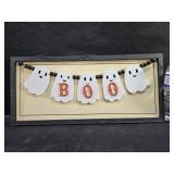 Boo Wood Wal Decor