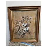 19x23 Leopard Framed Print