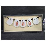 Boo Wood Wal Decor