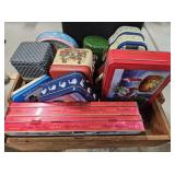 Tins & Wood Tray