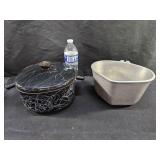 Older Enameled Pan & Silverseal Pan