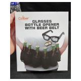 Bottle Opener Glasses & Beer Belt