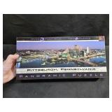 Panoramic Pittsburg Puzzle Complete