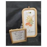 Welcome & Relax Decor