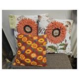 3 Throw Pillows