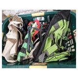 Clothes Basket Of Totes & Bags