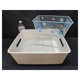 Storage Baskets & Tray