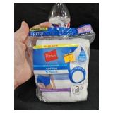 Ladies 5PK Briefs SZ 10