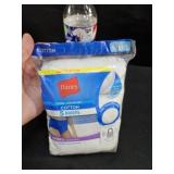 5 PK Ladies Cotton Briefs SZ 9
