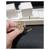 7 Glass Drawer Pulls