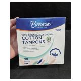 Cotton Tampons Super 30 Ct
