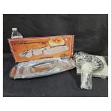 Chrome & Silverplate Serving Trays