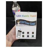 LED Matrix Panel 4.5 x 23.5 Inches