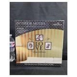 3 Frames & Wall Decal Set