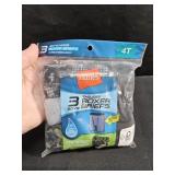 3 PK Boys Boxer Briefs SZ 4T