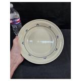 VTG Roseville Pie Pan