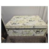 Zippered Storage Box & Card Organizer Used