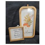 Welcome & Meet Me Decor