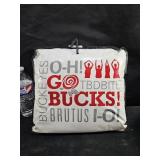 Go Bucks Butt Pillow Used