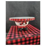 Burton & Burton Holiday Cake Plate