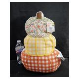 Stacked Pumkin Accent Pillow