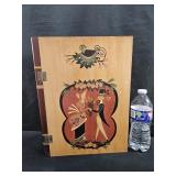 Handpainted Wood Memories Box