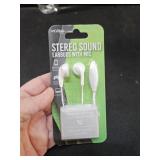 Earbuds With Mic White