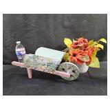 Spring Wagon & Fall Flowers