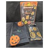 Halloween Shower Curtain,Hooks, ETC