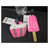 Bag Tags Popsicle & Cupcake