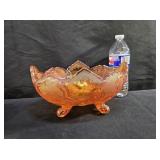 Carnival Glass Footed Table Bowl