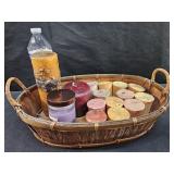 Basket Of Candles
