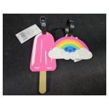 Bag Tags Popsicle & Rainbow