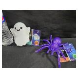 LED Window Lights Ghost & Spider