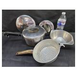 Revere Ware Saucepan & Misc Kitchen