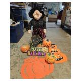 Standing Witch, Pumkins & More