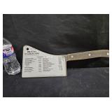 Steak & Ale Metal Cleaver Menu