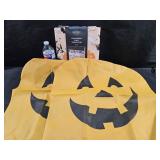 Halloween Tablecloth & 2 Chair Back Covers