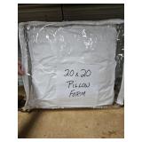 20x20 Pillow Form