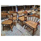 4 Sturdy Dinner Chairs