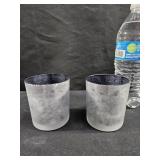 2 Yankee Candle Spiderweb Candle Holders