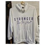 Stronger Hoodie SZ LG