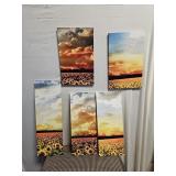 Sunflower Wall Canvases