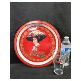 Coca Cola Tray & Glass