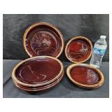 4 Dinner 3 Salad Plates
