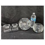 Candle Holders & Vase
