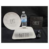 Rae Dunn  Butter , Cheese & Eat Bundle