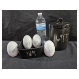 Rae Dunn Yum Sweets & Misc Eggs